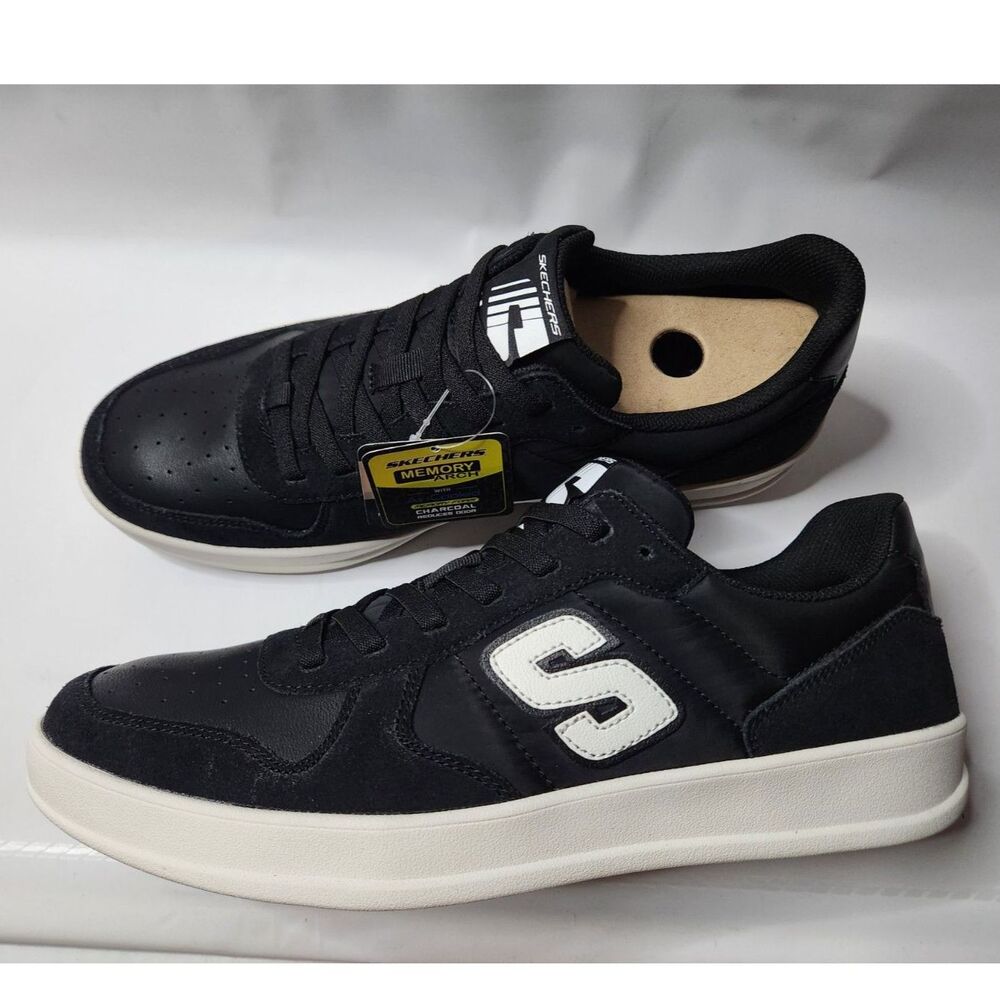 Skechers New Wave Cup Calven Men’s Sneakers size 11.5 Black